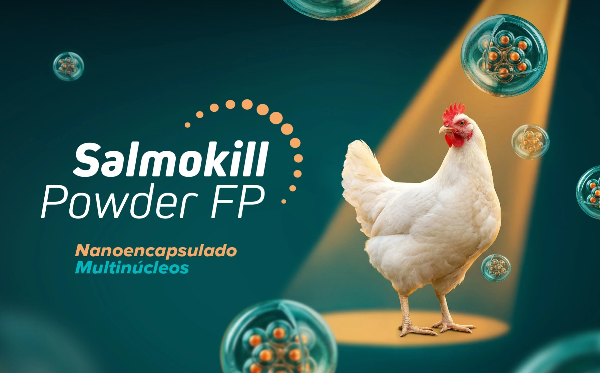 Nanoencapsulação multinúcleos: a evolução da tecnologia no controle de Salmonella