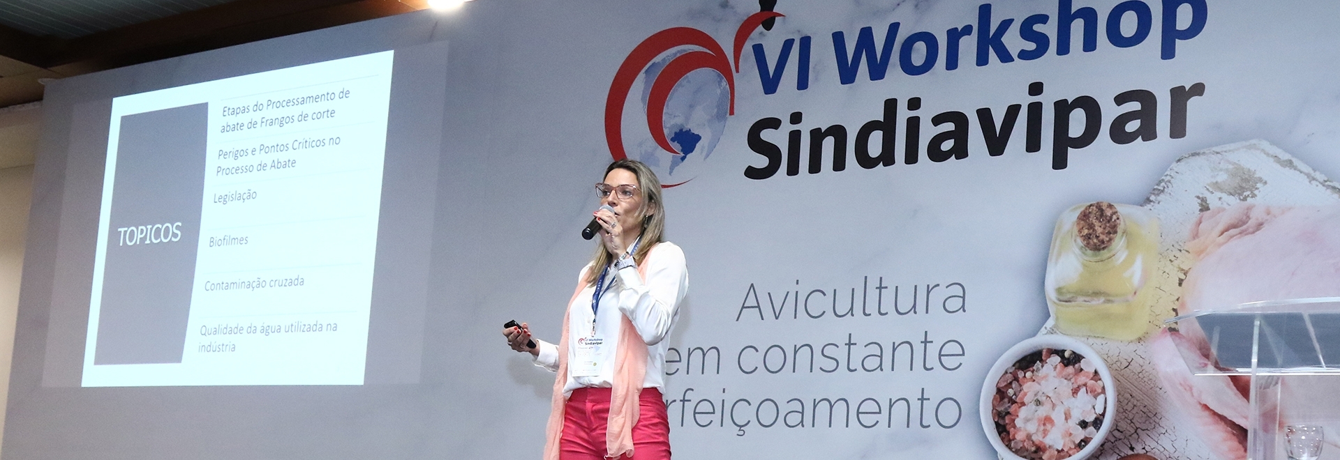 Liris Kindlein, doutora em nutrição animal, fala sobre controle sanitário na revista Sindiavipar 